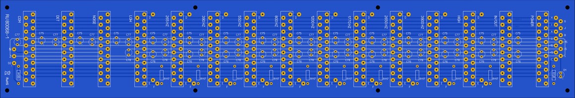 Elektor Vocoder - Backplane